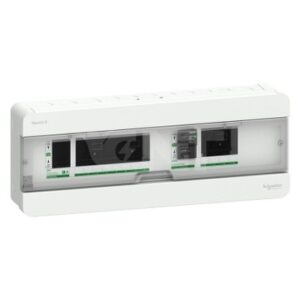 Square D Classic+ Split consumer unit - Surface mounted - 8+4 ways RCCB 40A